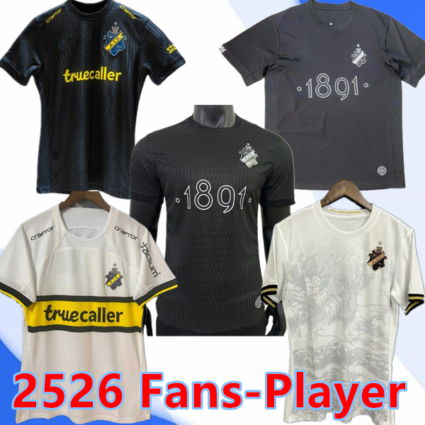 25 26 AIK Solnas GUIDETTI soccer jerseys STOCKHOLM 2025 2026 special limited-edition HUSSEIN OTIENO THILL TIHI HALITI 132-year men football