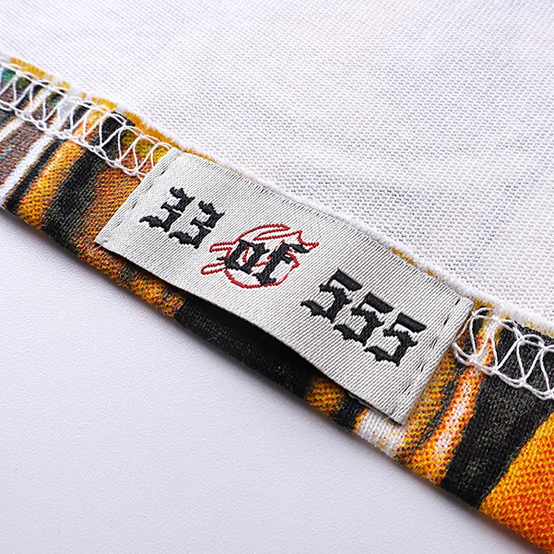 Mens Clothing Godspeed T-shirts American High Street Fashion Print Short Sleeve GOD SPEED Top Tee 250321