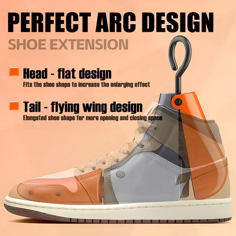 Repacego 2Pcs Shoe Stretcher Shoe Trees Universal Unisex Women Men Adjustable Length Width high top Expander Extender Keeper 250327