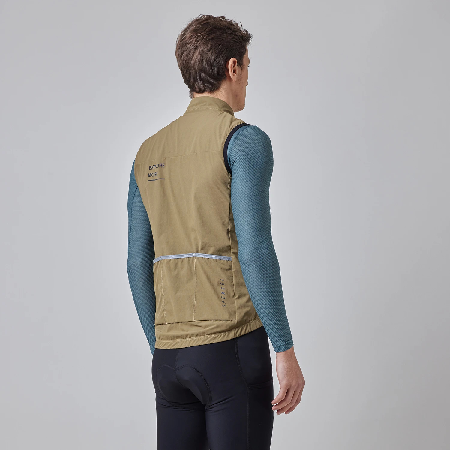 SPEXCEL 22 All Explore Winter Windproof And Thermal inner Cycling Vest 2 layer Cycling wear With Chest pocket 250321