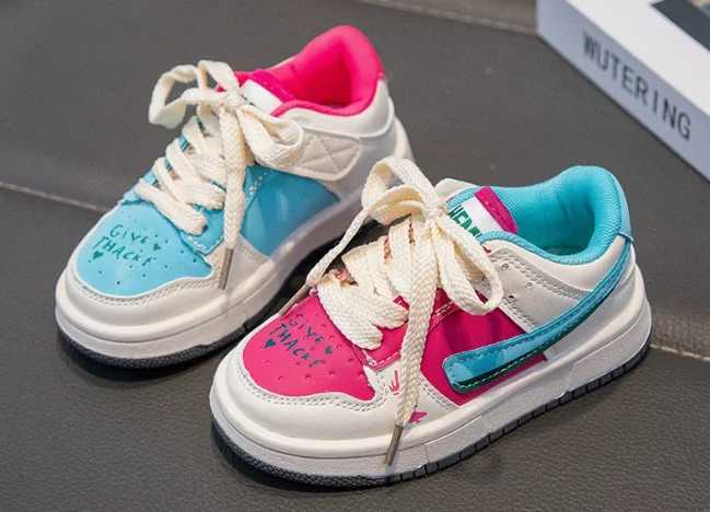 New Childrens Casual Shoes Four Seasons Childrens Single Sports Shoes Wenhua Duck Basketball Sports Shoes Boys and Girls Sports Shoes Board ShoesT2503