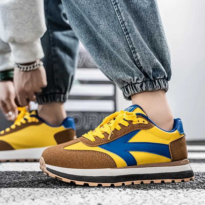 Fashion designer mens sports shoes high-quality and comfortable thick soled shoes anti slip casual walking shoes Z250321