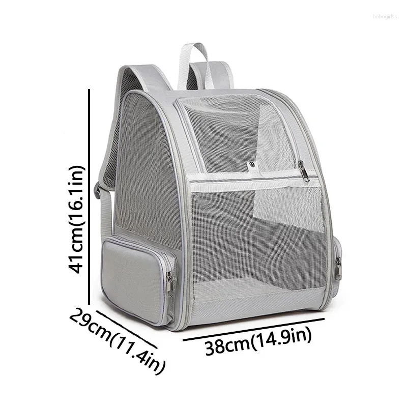 Bagpacks: Portable Dog & Cat Carrier Backpack Large, Collapsible Breathable Pet Travel Outing Bag - Transparent Design Free shipping