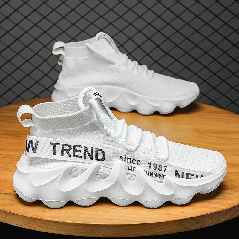 Summer Men sneakers fashion breathable platform running men mesh sport light unisex women casual vulcanize shoes man