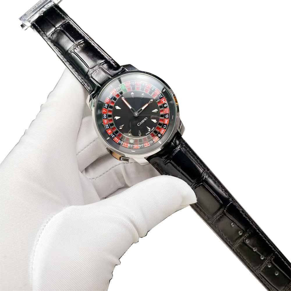 Jason007 JACOB CO AT860.40 Roulette table Czech Leopard Series Automatic Mechanical Watches Rotatable Multi-Function Mens Watch Sapphire Mirror Designer Movement