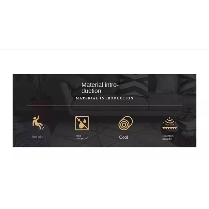 Carpet American Trendy Irregular Household European and American Light Creative Bedside Bedroom Floor Mat 250321