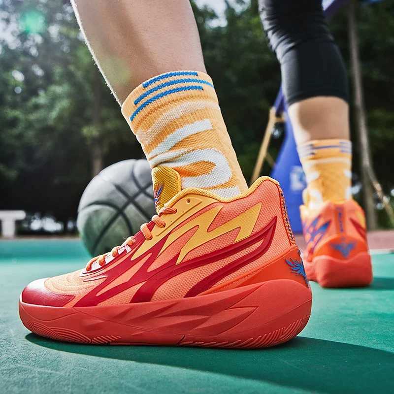 High quality Lamelo Ball 2nd generation basketball shoes truly combat anti slip new mens and womens sports shoes W250322