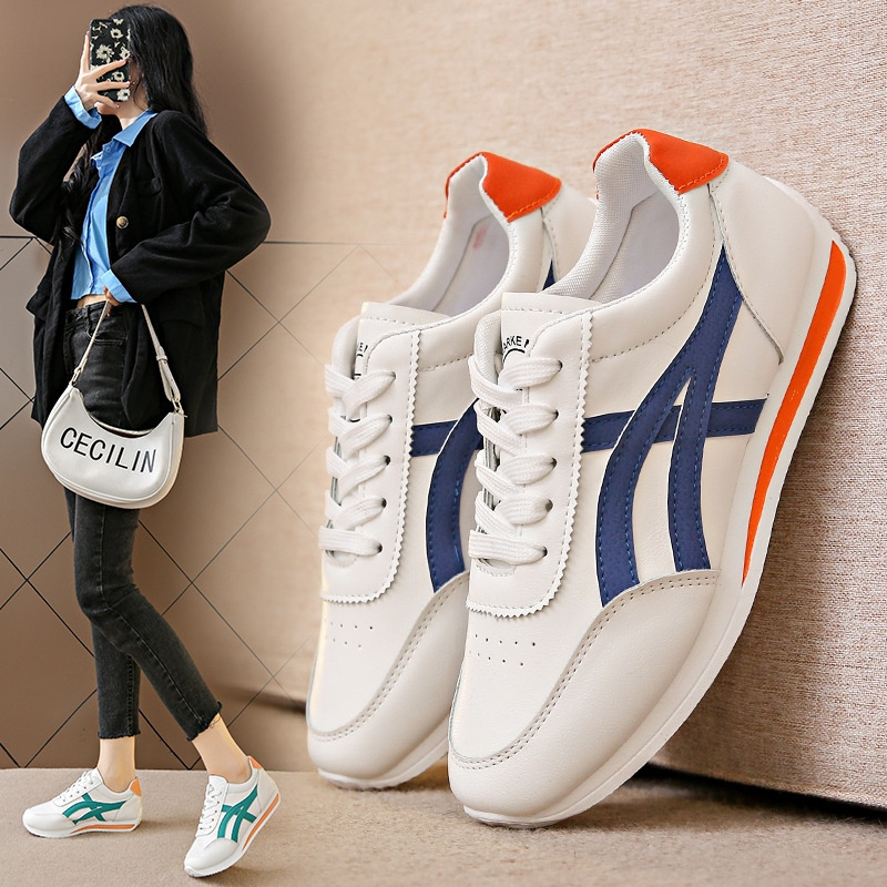 Free shipping 2025 new designer shoes fashion casual Flat bottom natural comfortable Luxury Gym skate shoes for women