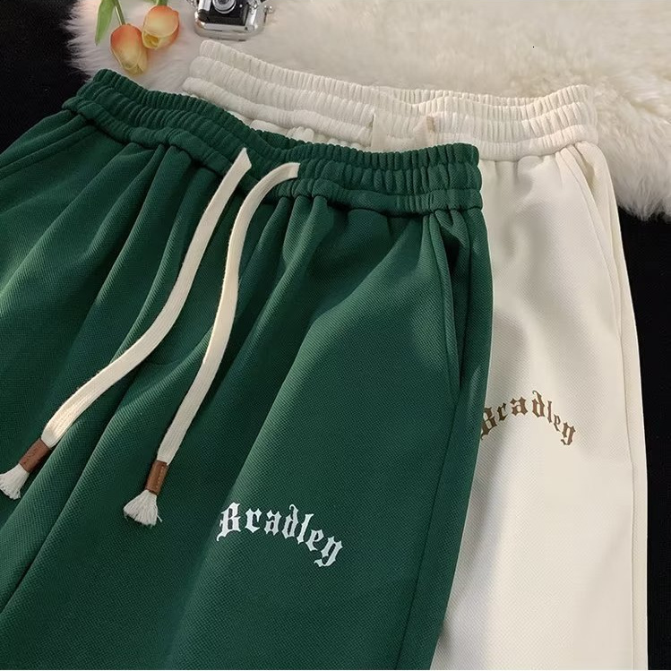 2025S Fashion Designer New Casual Sports Shorts For Men In Summer Popular Brand Loose Fit Teenage American Five Quarter Pants Trend