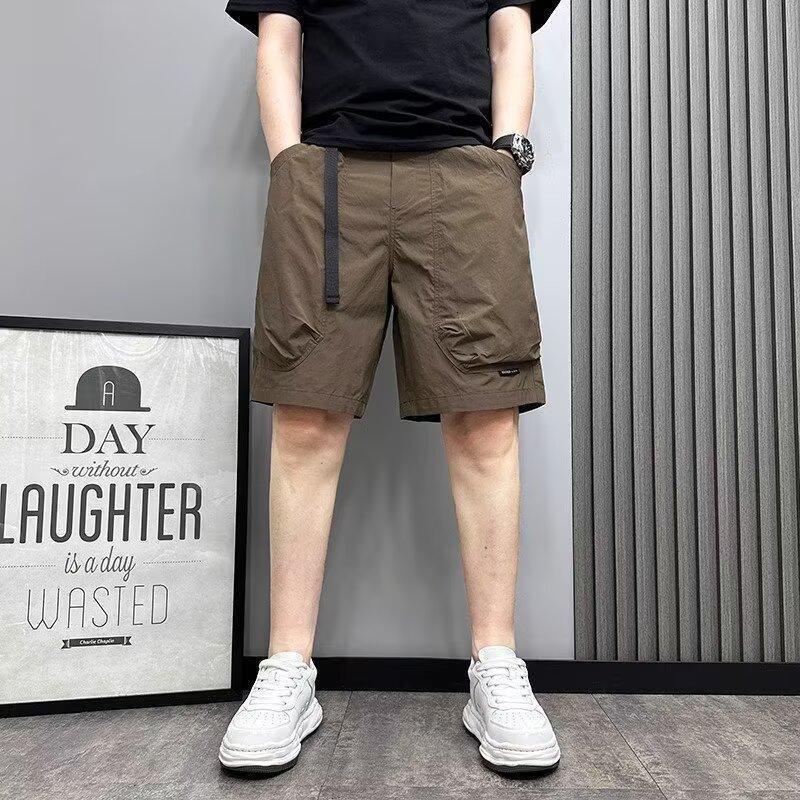 2025S Fashion Designer Korean Design Trendy Brand Boys Slim Fit Sports American Style Street Casual Outerwear For Teenagers