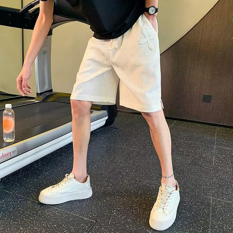 2025S Fashion Designer Shorts Men S Plaid Fashion Brand Thin Design Sense Niche Large Shorts Ins High Street Trend Outdoor Casual Five Quarter Pants
