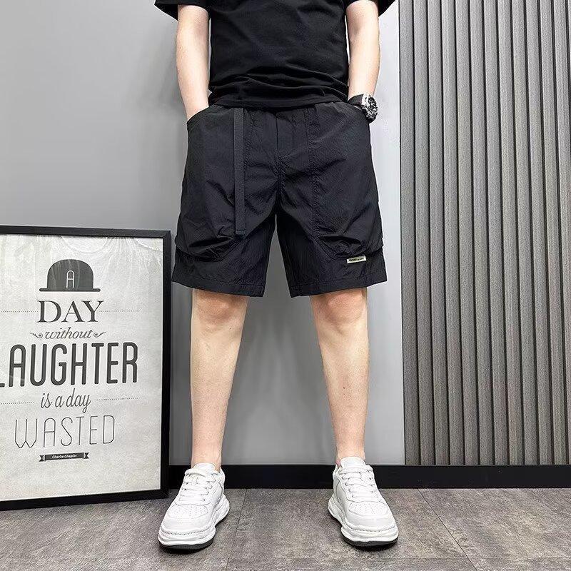 2025S Fashion Designer Korean Design Trendy Brand Boys Slim Fit Sports American Style Street Casual Outerwear For Teenagers