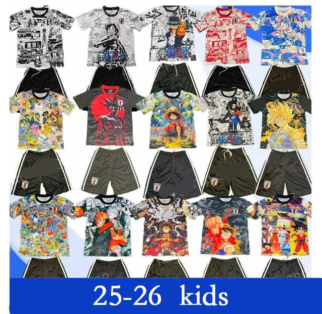 25 26 new Japan Special Edition Soccer Jerseys MINAMINO TOMIYASU TSUBASA Mitoma Maeda maillot japon Football Shirt Ito SHIBASAKI KUBO KAMADA kids 16-28 jersey100