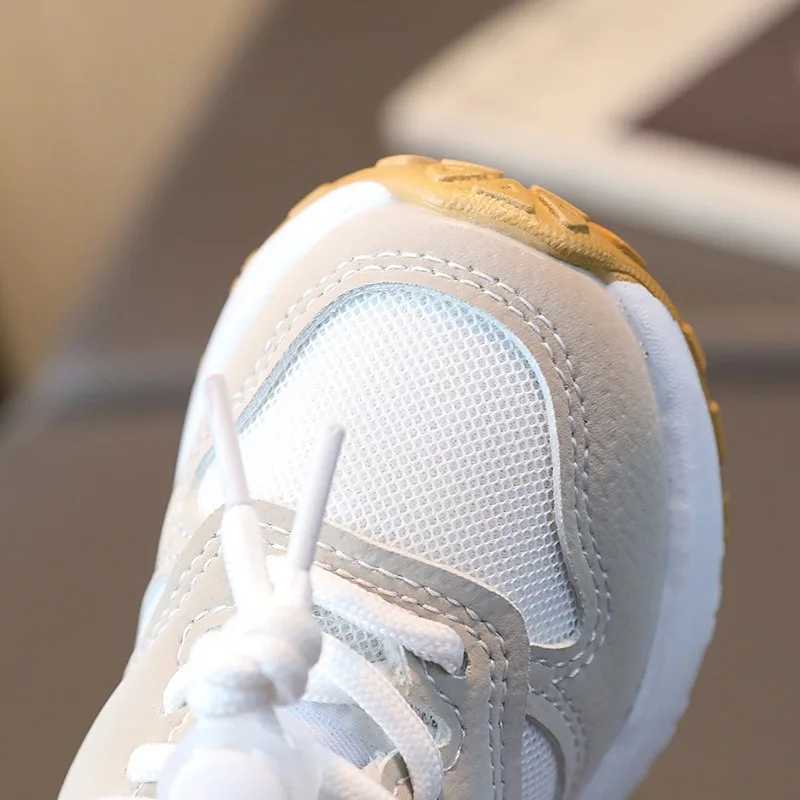 Baby Kids Spring Autumn All-match Trend Children Sneaker Toddler Boys Girls Mesh Upper Breathable Casual Outdoor Walking ShoesT250322