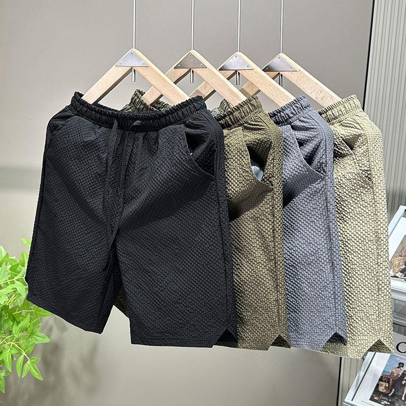 2025S Fashion Designer Summer New Shorts For Boys Brand Versatile Casual Sports Mid Length Pants Korean Version Trendy Outerwear Simple Five Quarter P