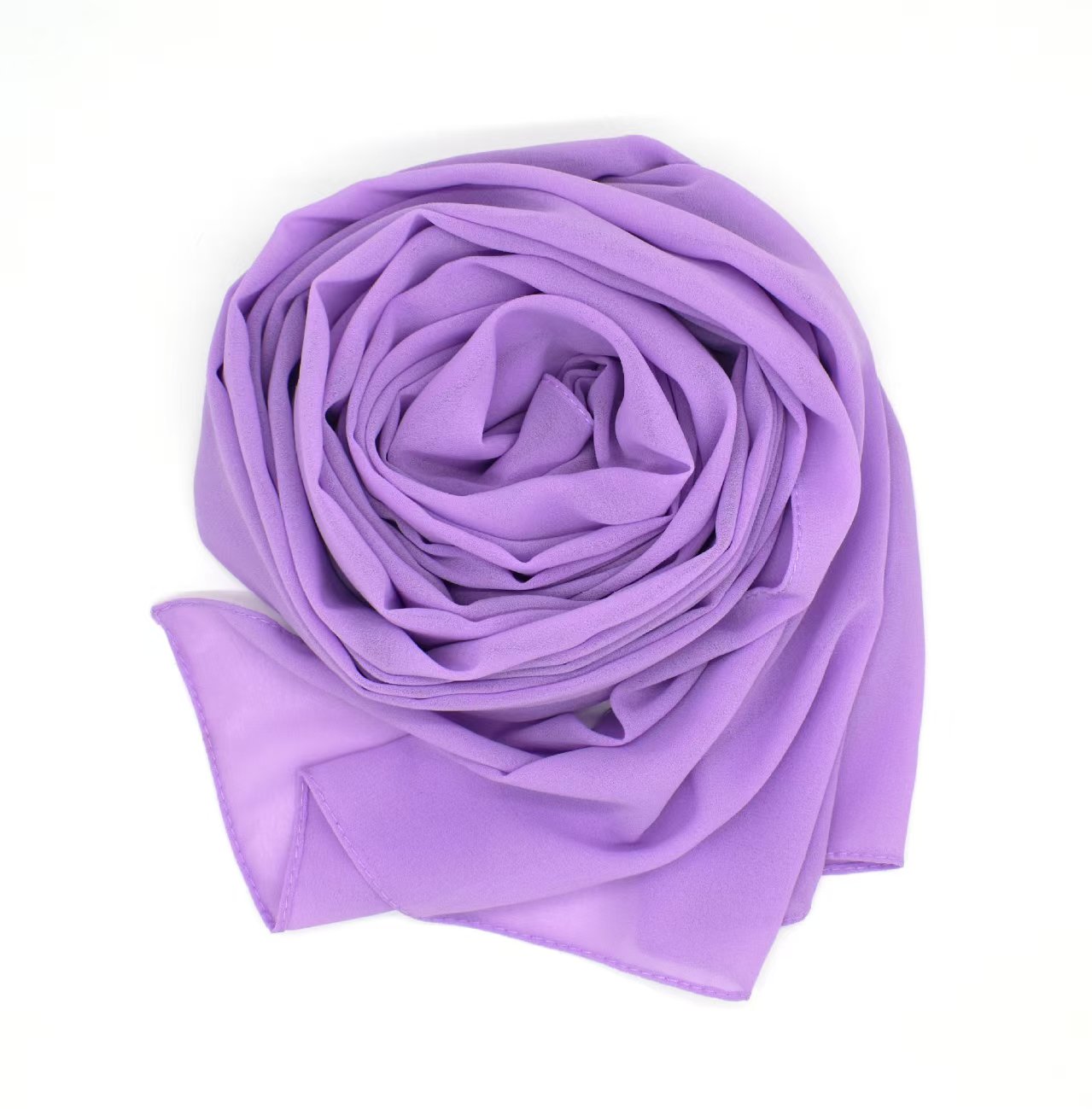 T339 new pearl chiffon scarf female gauze scarf headscarf silk scarf head wrap