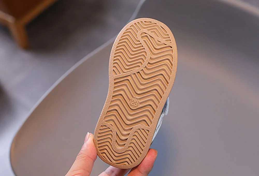 Autumn Sneakers For Kids 2024 Trend Fashion Childrens Sport Shoes Anti-slippery Toddler Shoes For Baby Boys First Step SneakerT250322