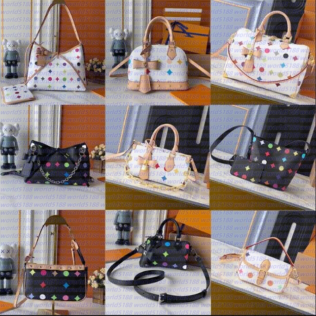 0A Mirror Quality Designer Womens Shoulder Bag Emed Leather Carryall Tote Vintage Hobo Bags with Zipper Pouch Wallet Fashion Lady Handbags 2 sets Shopping Purse