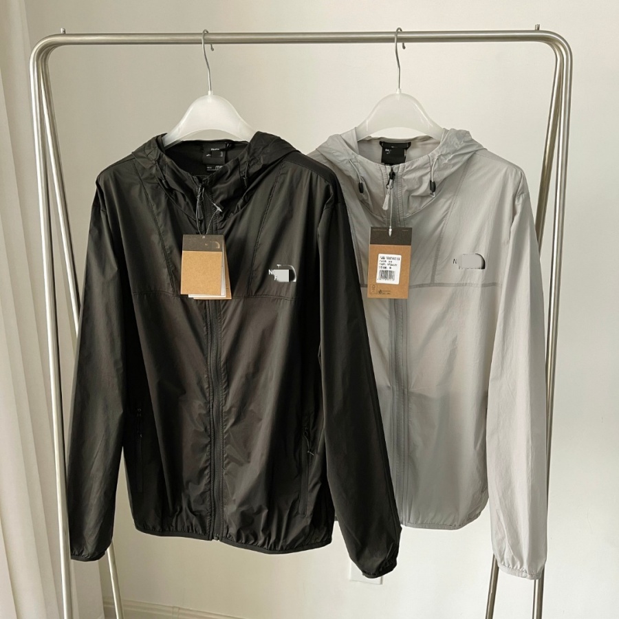 2025 Spring/Summer Hooded Sunscreen Jacket Outdoor Men's Sunscreen Lightweight Windbreaker Casual Jacket Coat 4U8X