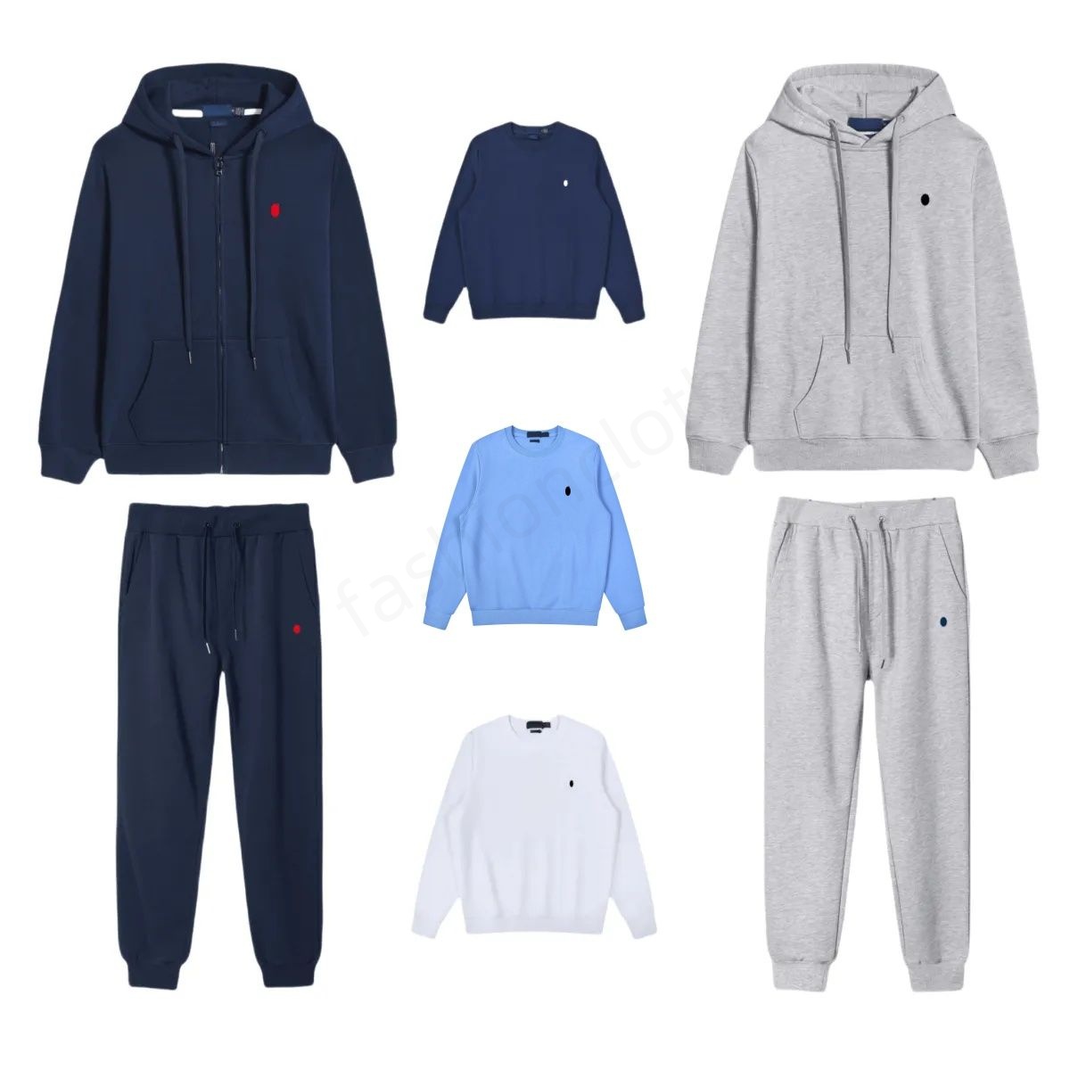 Polo Hoodie Mens Hoodies Designer Hoodies Men Clothing Polo Tracksuit Set Pullover Cotton Horse Long Sleeve Casual Zip Up Hoodie Sweatshirt Designer Sweatsuit Set