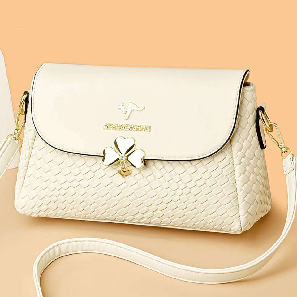 Handbags Designer Crossbody Bags For Women 2025 High Quality Soft Knitting Leather Bags Shoulder Bag Sac New