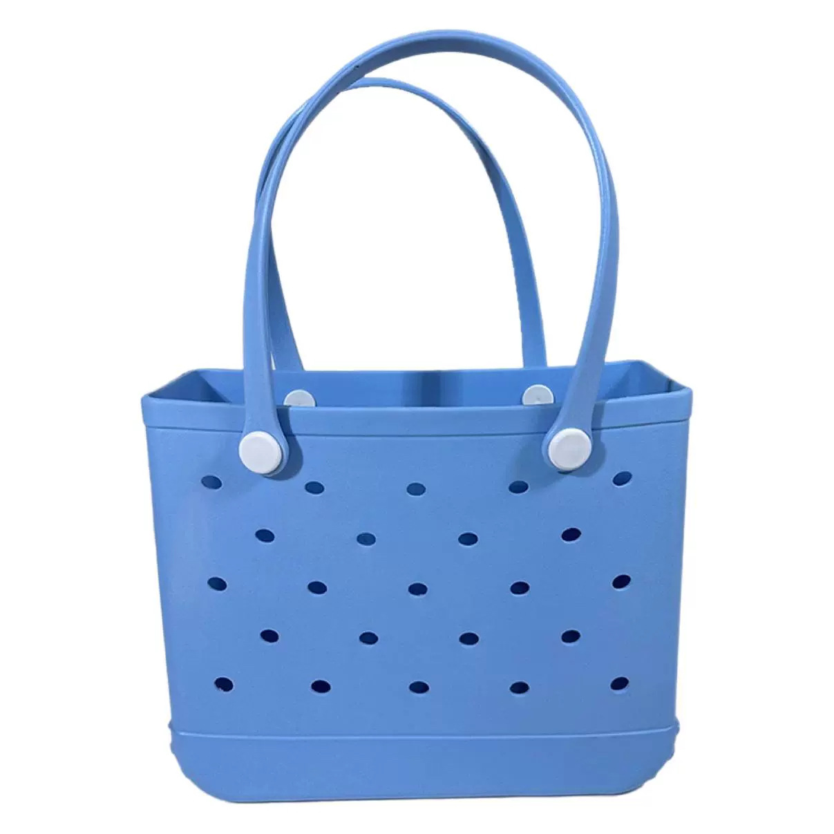 New hole bag beach bag Europe and the United States fashion square bag expansion can be accommodated portable travel bag one shoulder