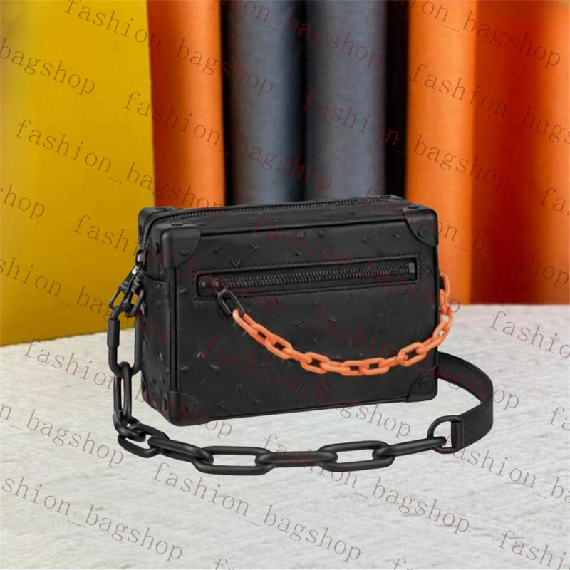 Designer bag men crossbody bags genuine leather Embossing Messenger shoulder bag mini soft Trunk chain clutch bag Mens&Womens purse wallet Small Camera Bag M44735