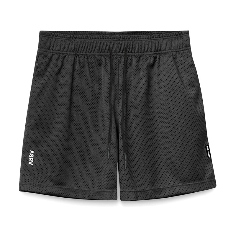 2025S Fashion Designer Summer American Fashion Brand Loose Mesh Quick Drying Five Quarter Pants Men S Multi Pocket Running Sports Shorts