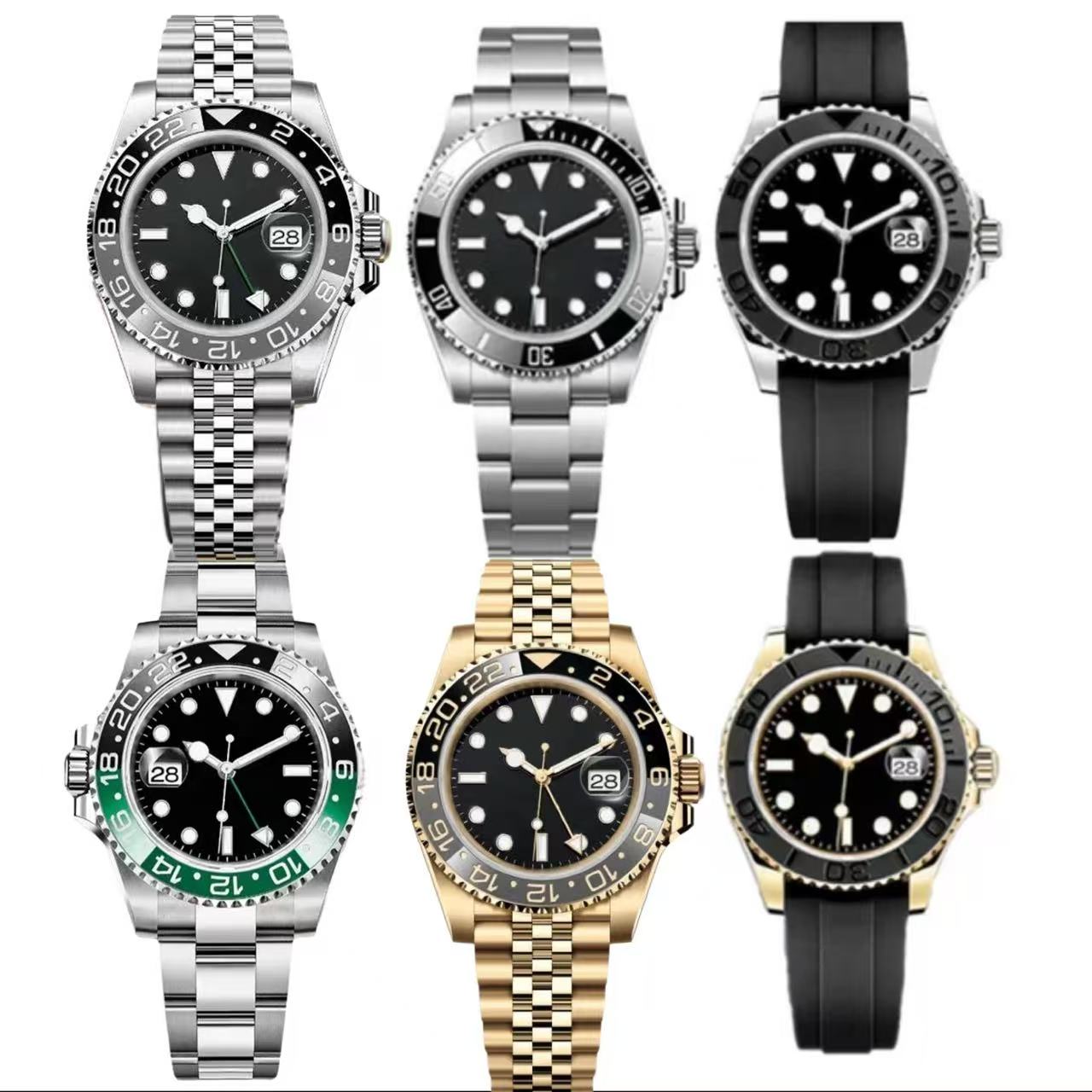 classic watches men 41MM designer watch luxury Orologio di Lusso reloj waterproof Stainless steel strap gold Wristwatches