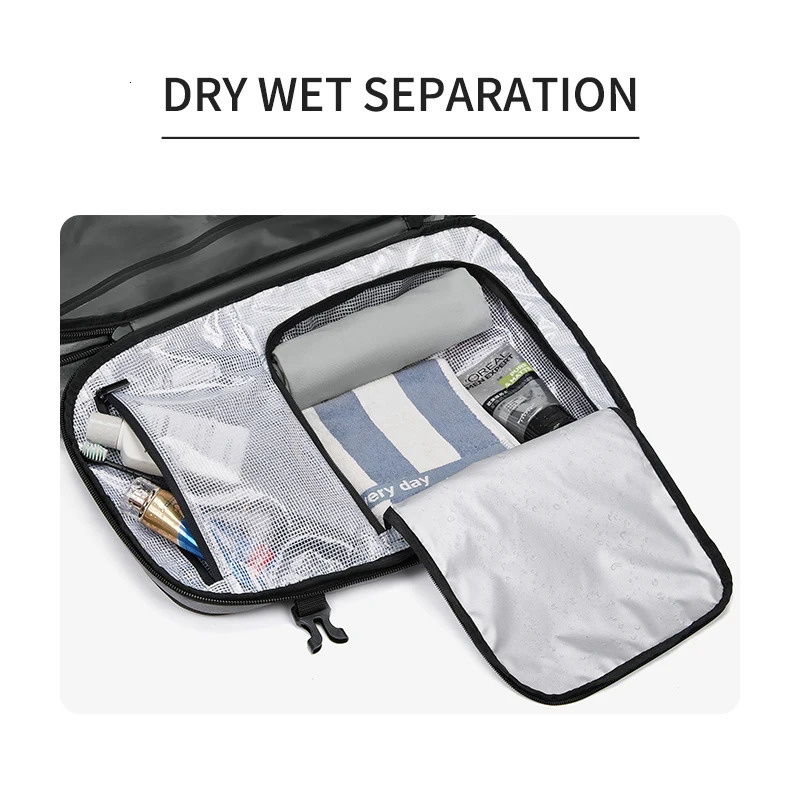 Men Travel Backpack vacuum compression 17 inch Laptop Backpack Business Large Capacity school Backpack Expanded Hiking backpack 250319