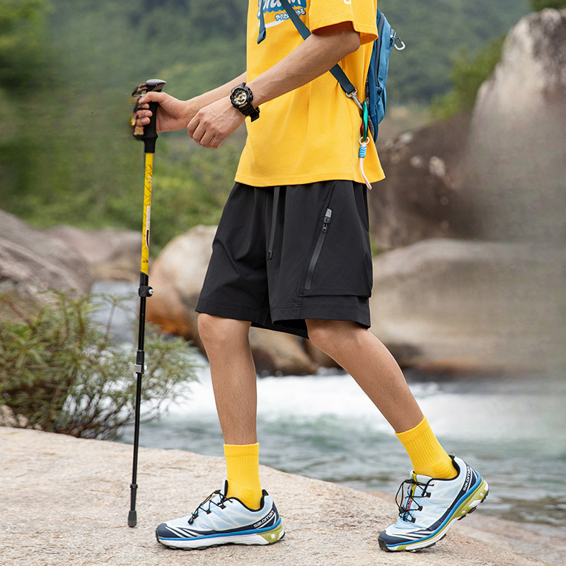 2025S Fashion Designer IZEXX Trendy Brand Outdoor Shorts For Men In Summer Casual Versatile Sporty Lightweight Storable They Are Loose And Breathable