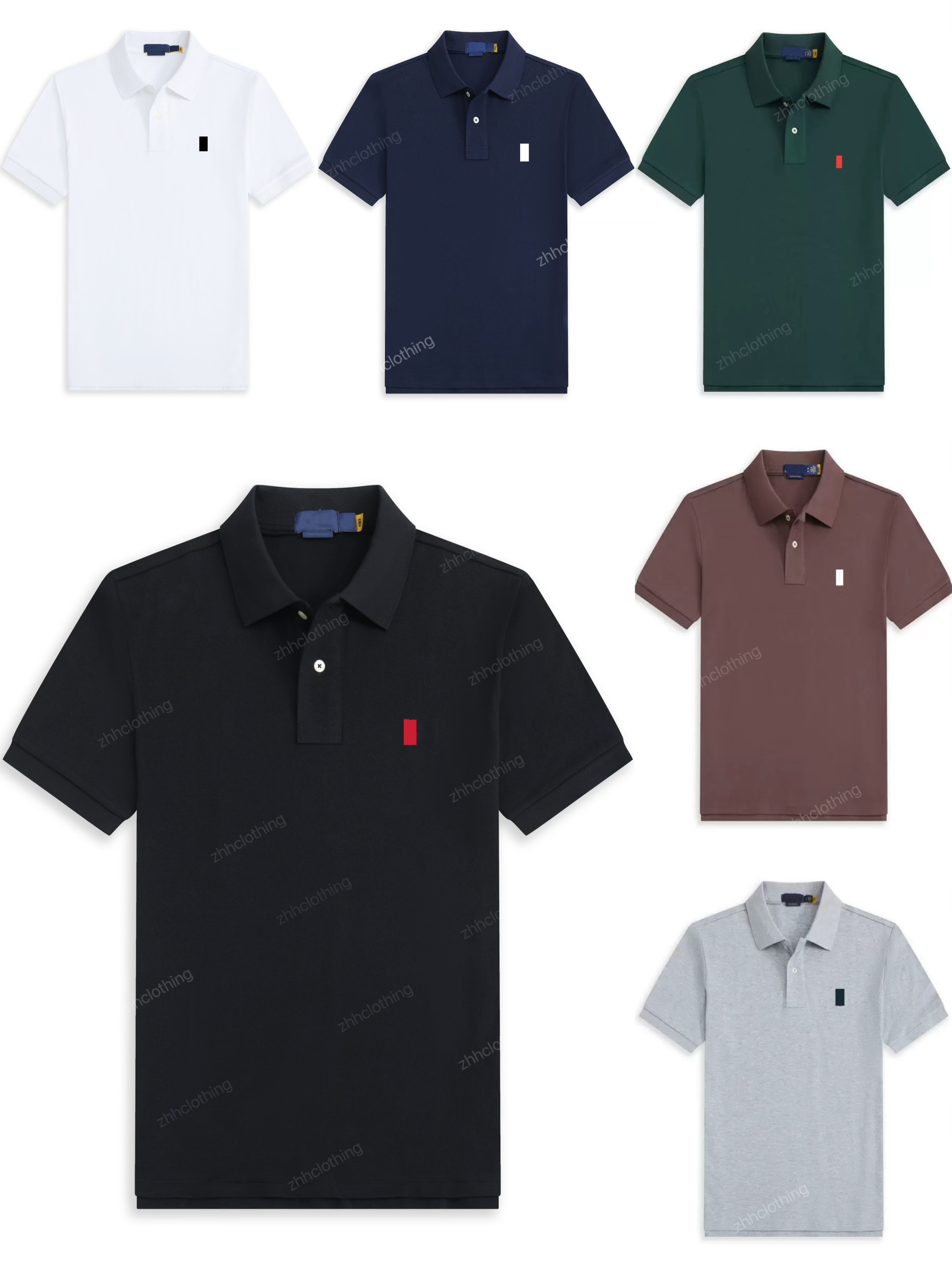 mens t shirts classic shirt Polo t shirt men's women's fashion casual summer business shirt round neck unisex t-shirt men's top