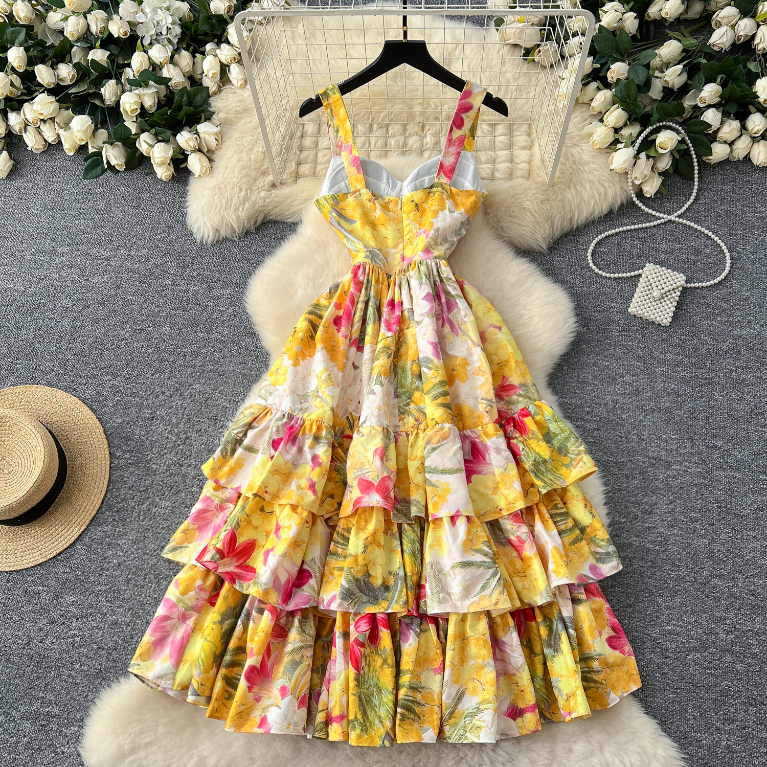 Casual Dresses Lace Embroidery Women Dress Summer 2025 Temperament Elegant Zipper Long Sleeves Ladies A Line Slim Dresses