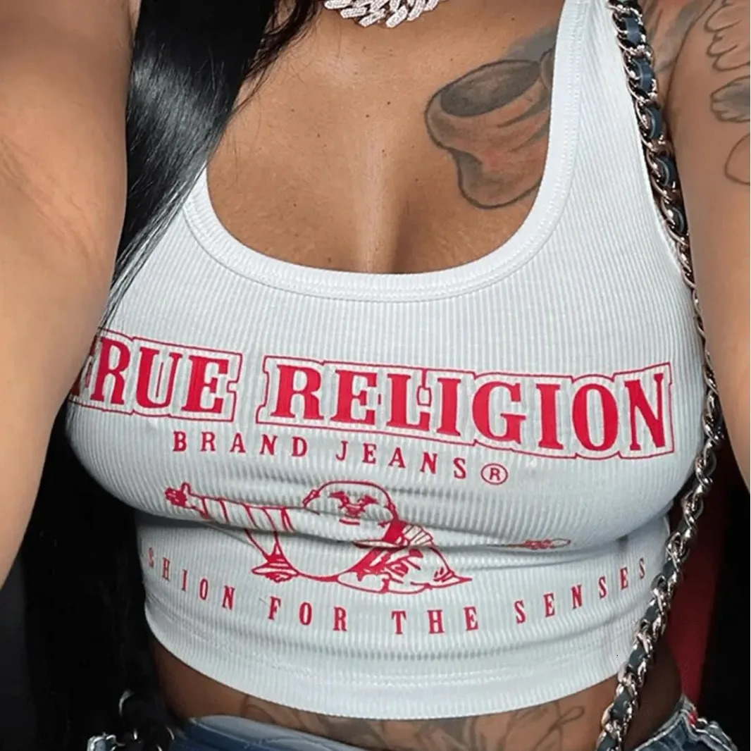 Sexy Graphic T Shirts Fashion Top Printed Sweatshirts Streetswear 2024 Summer Clothes Women Y2K Cropped Tank Tops Tees 250320
