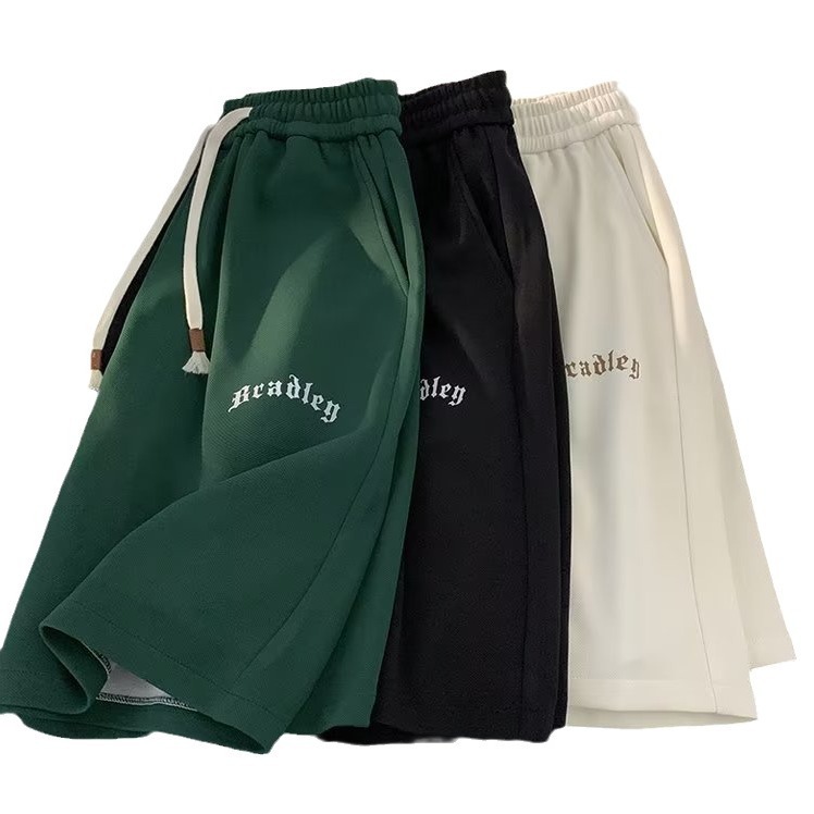 2025S Fashion Designer New Casual Sports Shorts For Men In Summer Popular Brand Loose Fit Teenage American Five Quarter Pants Trend