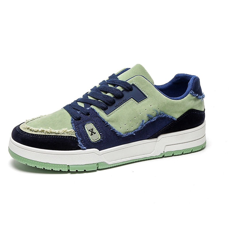 Spring and summer new 2025 Korean version of fashion trend college wind non-slip casual shoes men's sports shoes