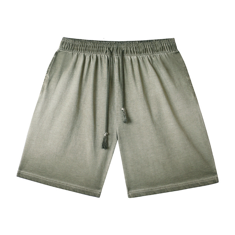 2025S Fashion Designer Men S Spring And Shorts Loose Trendy Brand Casual Sports Summer Five Quarter Pants Teenagers Dirty Laundry