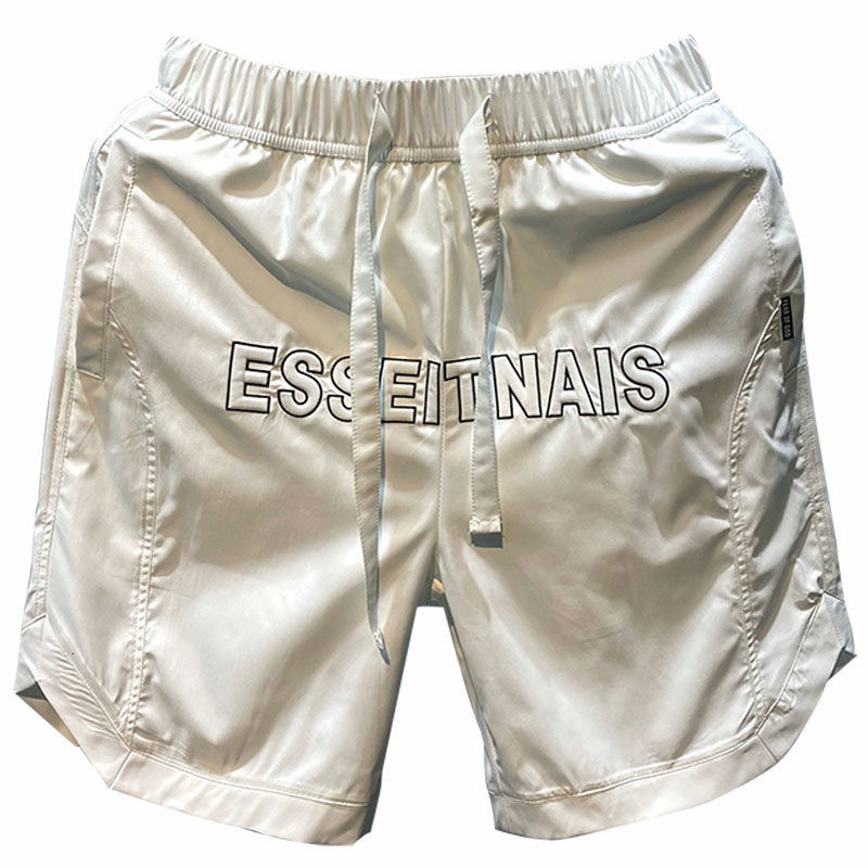 2025S Fashion Designer New Casual Quick Drying For Men In Summer Thin Cut Five Quarter Pants Loose And Trendy Brand Versatile American Sports Beach Sh