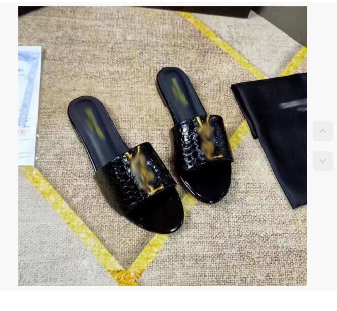 Y62 Designer slipper new luxury slipper mens summer genuine leather slipper L beach shoes fashion durable slipper Indoor and outdoor shoes 35-42