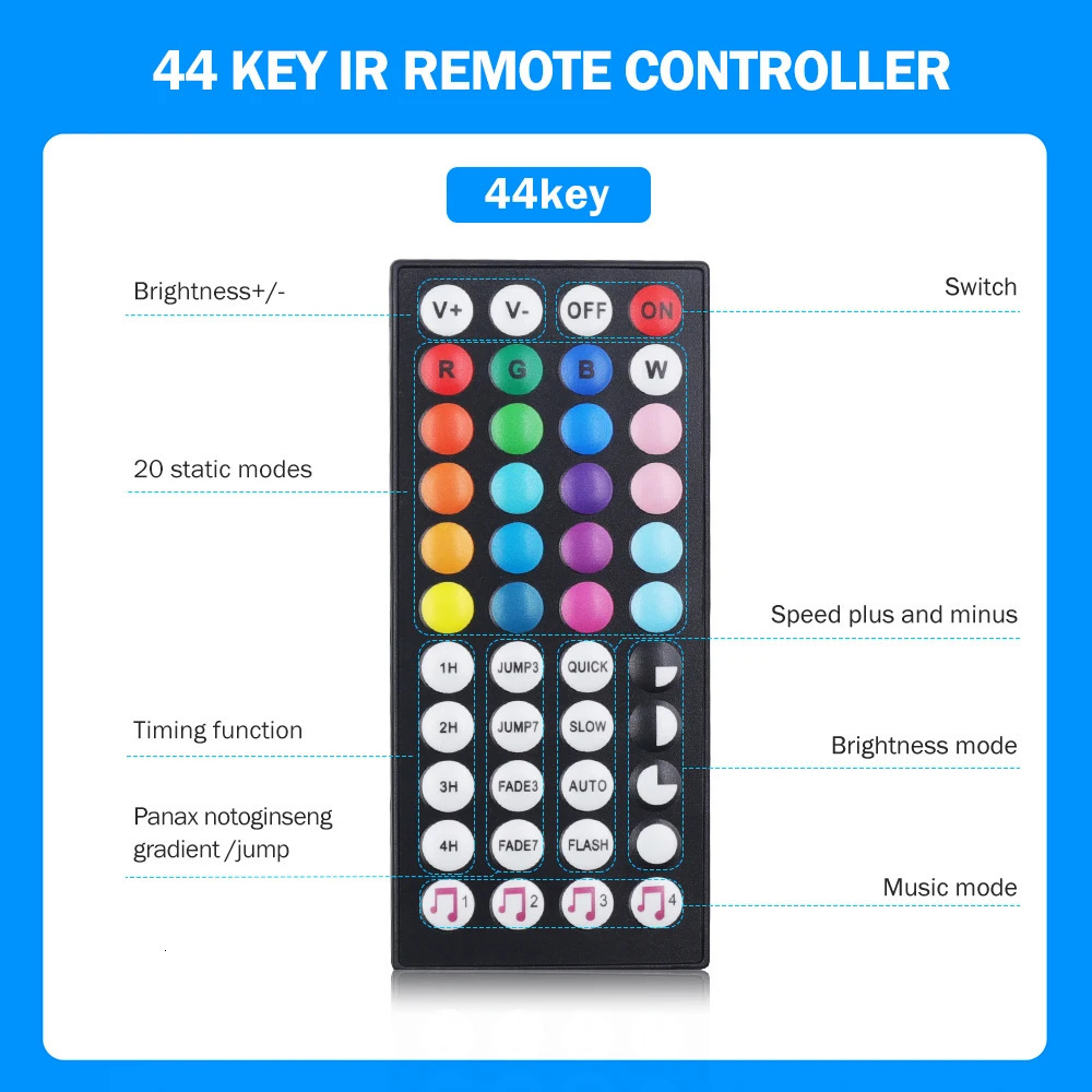 WiFi Bluetooth COB RGB LED Strip Lights With Remote Control 12V 24V Flexible Tape Ribbon Works with Alexa Music Linear Lighting 250311