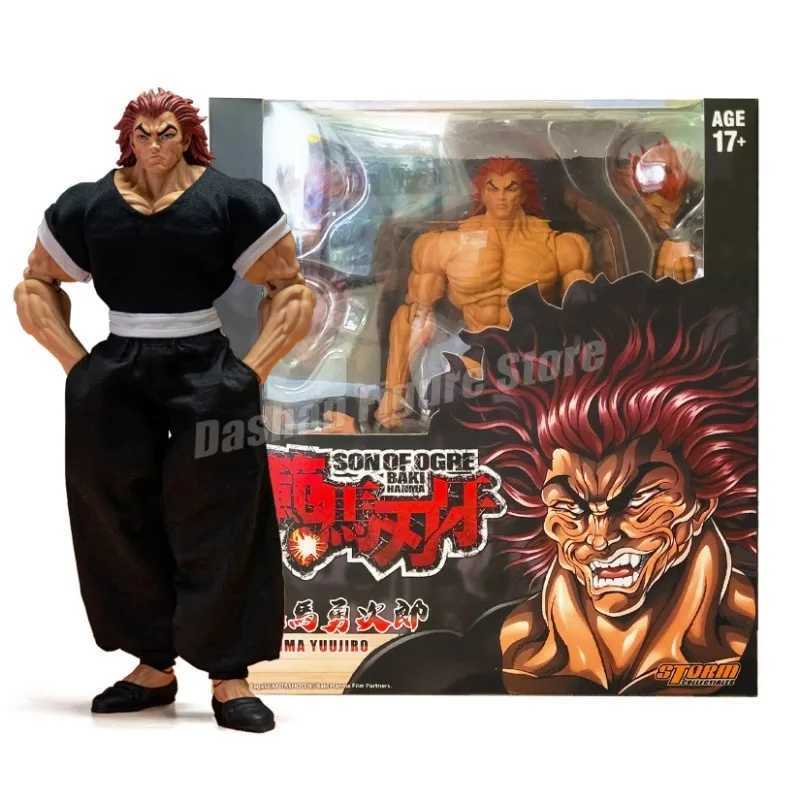 ST Baki Hanma Son Of Ogre Action Figure Hanma Yuujiro Figurine Ko Fighting PVC Collection Anime Yujiro Figures Model Toys Gifts W250322