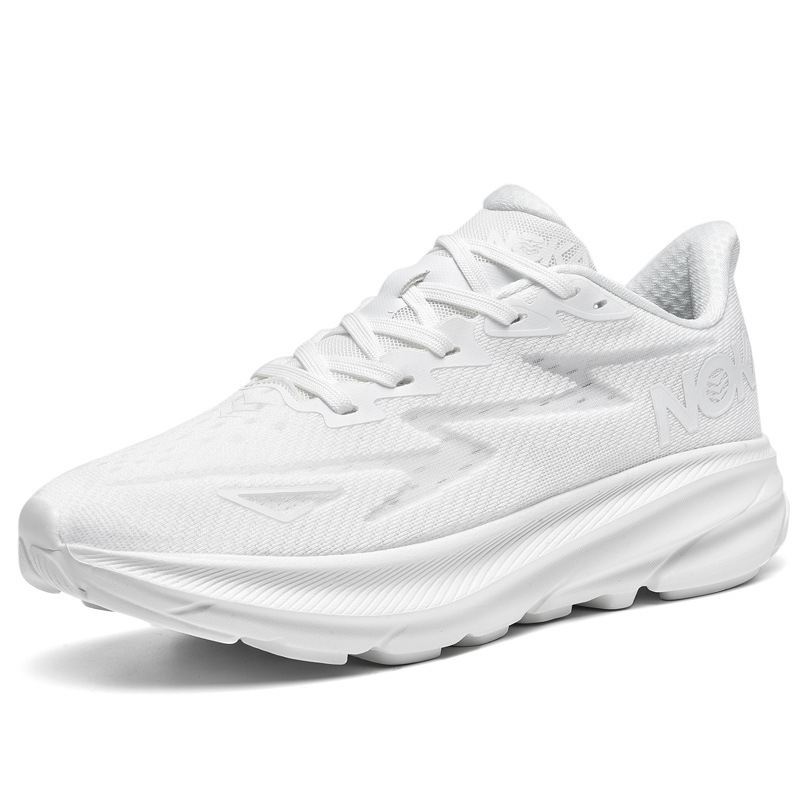 New Fashion Man Thick Sole Running Shoes Breathable Mesh Sneakers Marathon Outdoor Running Men'S Shoes 2025s