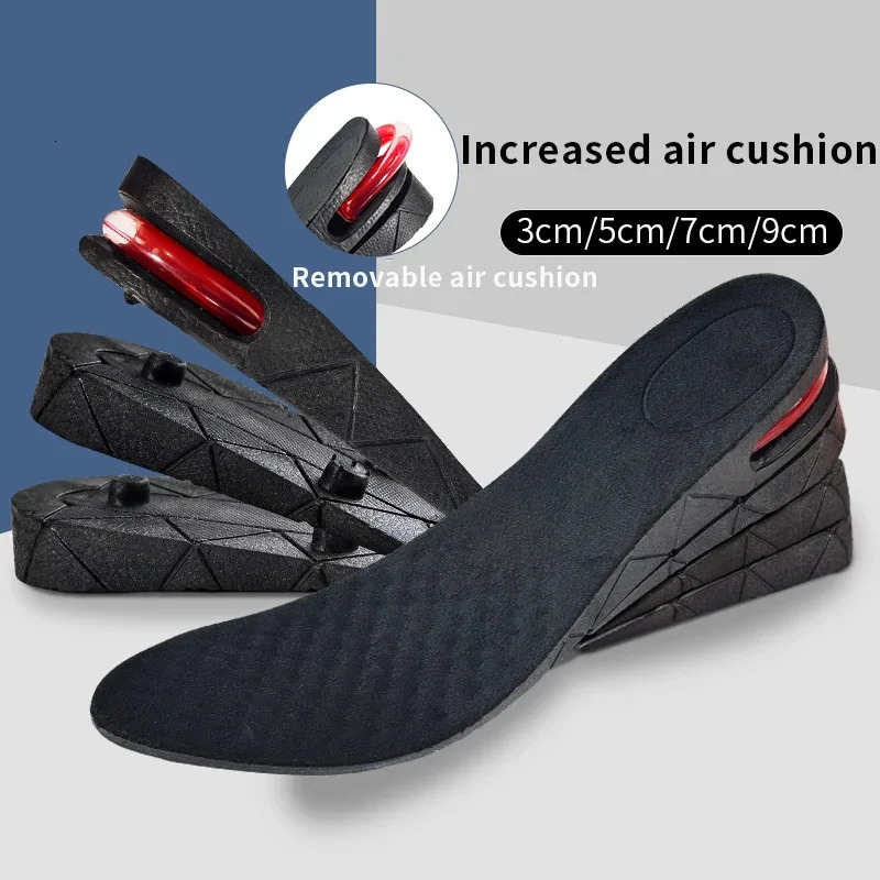 1 pair of invisible height increasing pads with adjustable height heel pads inserted for higher support and absorption foot care pads 250322