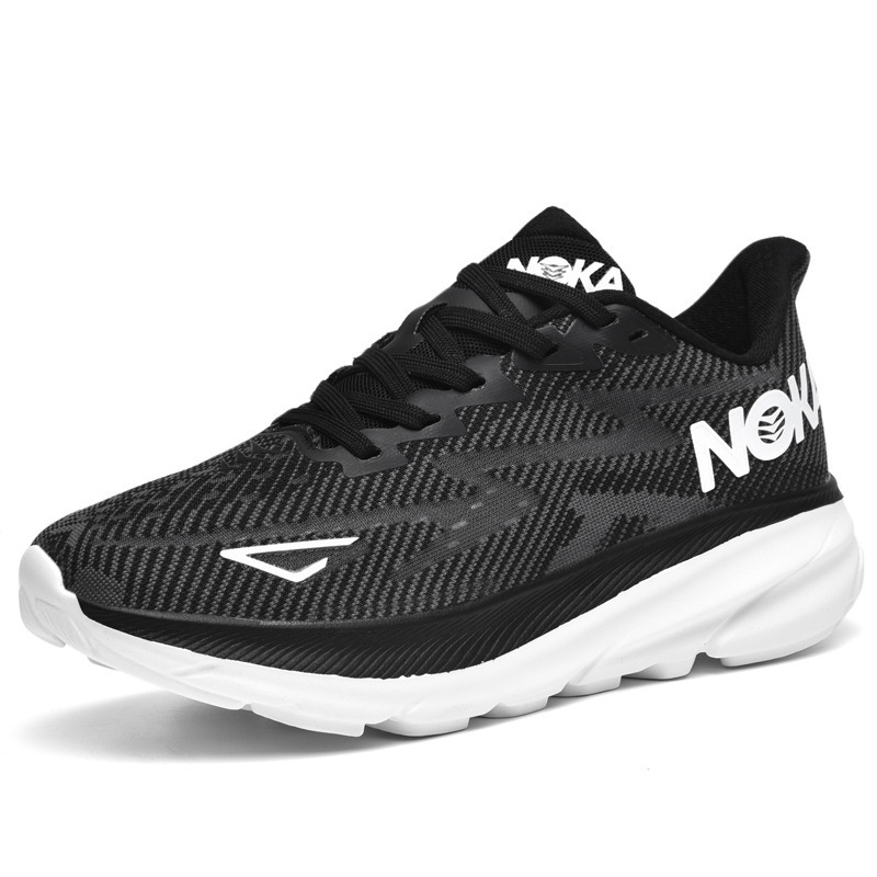 New Fashion Man Thick Sole Running Shoes Breathable Mesh Sneakers Marathon Outdoor Running Men'S Shoes 2025s