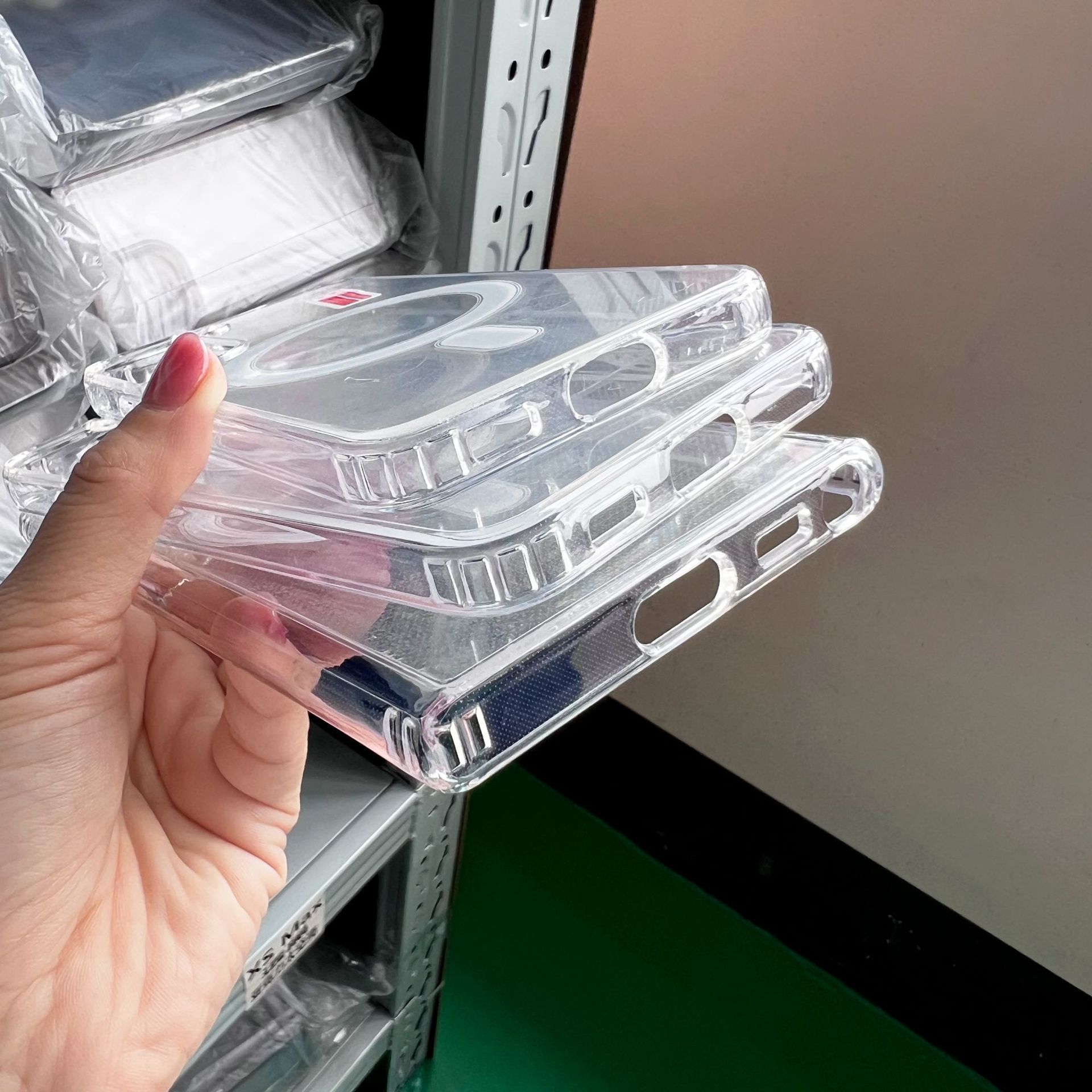 Magnetic Luxury Clear Armor Shockproof Case Hard Acrylic Magsafe For Samsung S25 Edge S24 FE S23 S22 Ultra S21 S20 Plus A06 A16 A26 A36 A56 A15 A35 A5