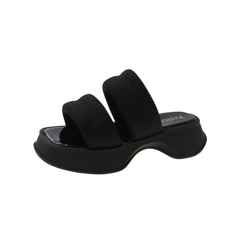 Designer Slippers free Shipping Soft soled sandals thick soled sandal one-piece slippers casual beach women's outdoor shoes