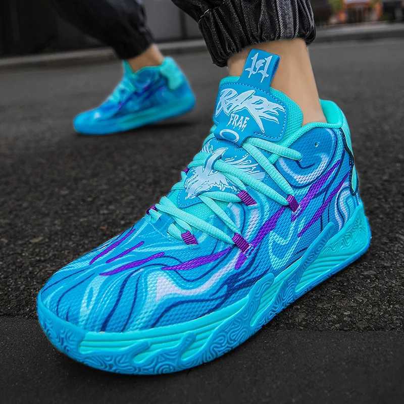 Mens Basketball Shoes High Tops: hot Breathable Non-Slip Sports Sneakers for Students - Y250322