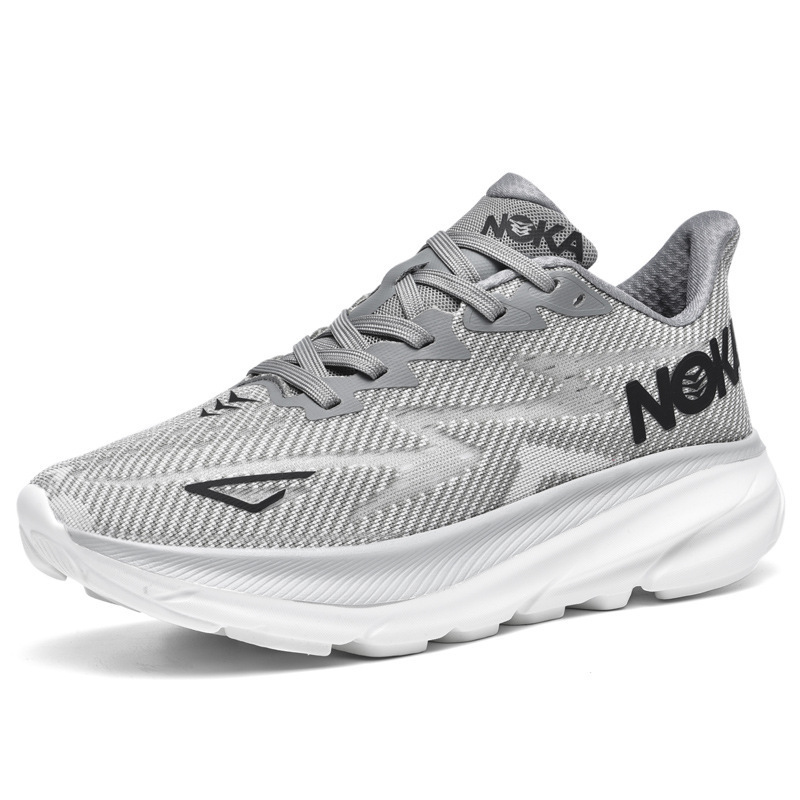 New Fashion Man Thick Sole Running Shoes Breathable Mesh Sneakers Marathon Outdoor Running Men'S Shoes 2025s