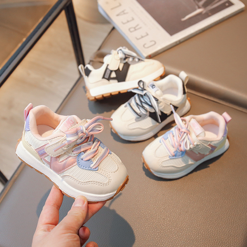 Children Shoes Kids Toddler Sneakers Running Anti slip Soft Bottom Comfortable Little Boys Girls Casual Sport Shoes Trainers Sneaker