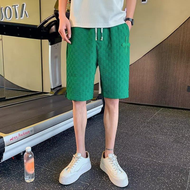2025S Fashion Designer Shorts Men S Plaid Fashion Brand Thin Design Sense Niche Large Shorts Ins High Street Trend Outdoor Casual Five Quarter Pants